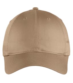 NIKE UNSTRUCTURED TWILL CAP in Dark Khaki