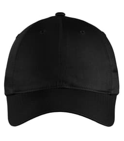 NIKE UNSTRUCTURED TWILL CAP in Deep Black