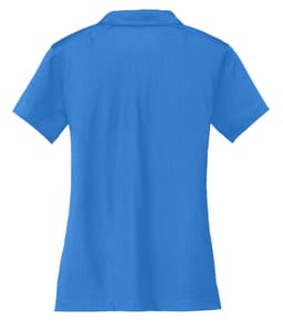 NIKE Dri-FIT VERTICAL MESH LADIES' POLO in Brisk Blue