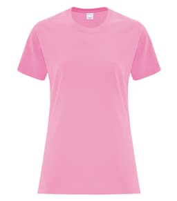 ATC™ EVERYDAY COTTON LADIES' TEE in Candy Pink