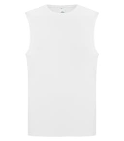 ATC™ EVERYDAY COTTON SLEEVELESS TEE in White