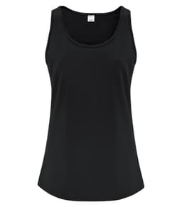 ATC™ EVERYDAY COTTON LADIES' TANK TOP in Black
