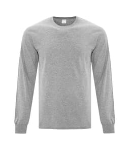 ATC™ EVERYDAY COTTON LONG SLEEVE TEE in Athletic Heather*