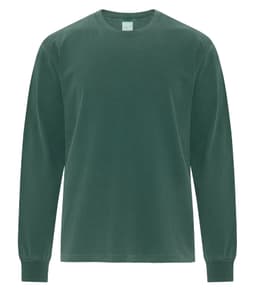 ATC AUTHENTIC COLOURS™ GARMENT-DYED HEAVYWEIGHT LONG SLEEVE TEE in Blue Jean