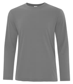 ATC™ PRO SPUN&reg; LONG SLEEVE TEE in Coal Grey