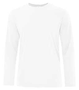 ATC™ PRO SPUN&reg; LONG SLEEVE TEE in White