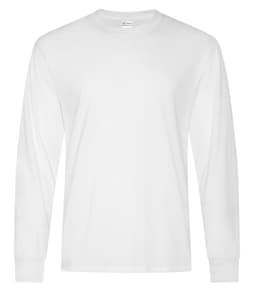 ATC™ EVERYDAY COTTON BLEND LONG SLEEVE TEE in White
