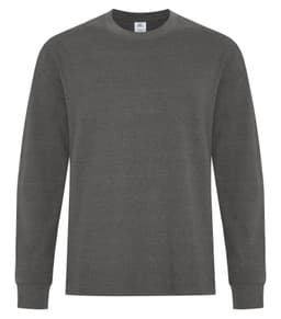 ATC™ EARTH WASH® CVC LONG SLEEVE TEE in Earth Pewter