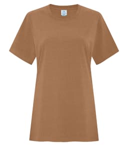 ATC™ EARTH WASH® CVC LADIES' TEE in Earth Caramel
