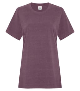 ATC™ EARTH WASH® CVC LADIES' TEE in Earth Eggplant