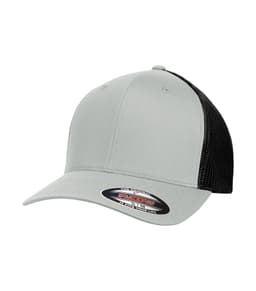 ATC™ FLEXFIT® TRUCKER MESH in Silver/Black