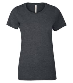 ATC™ EUROSPUN® RING SPUN LADIES' TEE in Charcoal Heather***