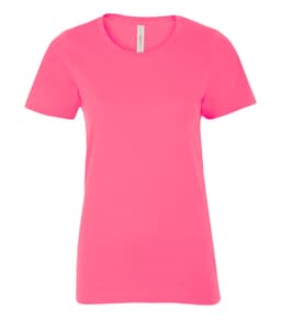 ATC™ EUROSPUN® RING SPUN LADIES' TEE in Extreme Pink