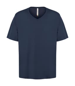 ATC™ EUROSPUN® RING SPUN V-NECK TEE view 1