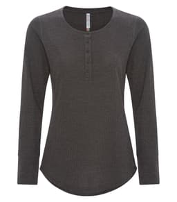 ATC™ ESACTIVE® VINTAGE THERMAL LONG SLEEVE LADIES' HENLEY view 1