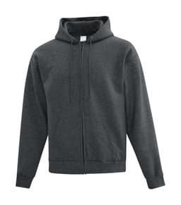 ATC™ EVERYDAY FLEECE FULL ZIP HOODIE in Dark Heather Grey