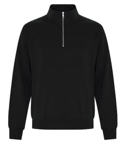 ATC™ EVERYDAY FLEECE 1/4 ZIP SWEATSHIRT in Black