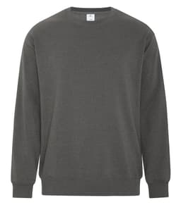 ATC™ EARTH WASH® TOURBILLON FLEECE CREWNECK SWEATSHIRT in Earth Pewter