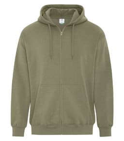 ATC™ EARTH WASH® TOURBILLON FLEECE FULL ZIP HOODIE in Earth Military