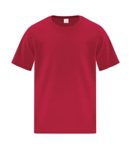 ATC™ EVERYDAY SIDE SEAM YOUTH TEE in Red