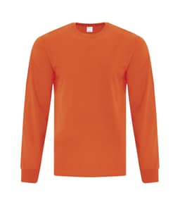 ATC™ EVERYDAY SIDE SEAM LONG SLEEVE TEE in Orange