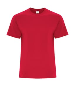 ATC™ EVERYDAY BLEND SIDE SEAM TEE in Red