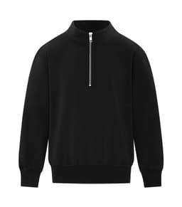 ATC™ EVERYDAY FLEECE 1/4 ZIP YOUTH SWEATSHIRT in Black