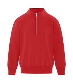 ATC™ EVERYDAY FLEECE 1/4 ZIP YOUTH SWEATSHIRT in Team Red