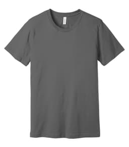 BELLA+CANVAS® UNISEX JERSEY SHORT SLEEVE TEE in Asphalt