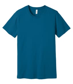 BELLA+CANVAS® UNISEX JERSEY SHORT SLEEVE TEE in Deep Teal