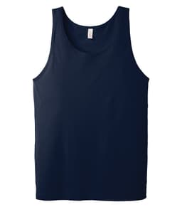 BELLA+CANVAS® UNISEX JERSEY TANK in Navy