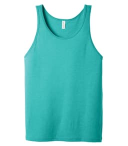 BELLA+CANVAS® UNISEX JERSEY TANK in Teal