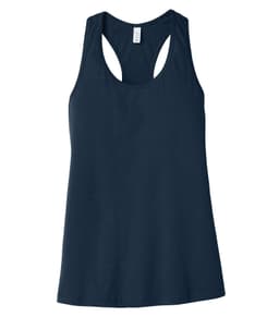 BELLA+CANVAS® WOMEN'S JERSEY RACERBACK TANK in Navy