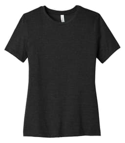 BELLA+CANVAS® WOMEN'S RELAXED HEATHER CVC SHORT SLEEVE TEE view 1