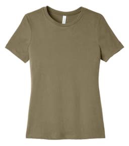 BELLA+CANVAS® WOMEN'S RELAXED TRIBLEND TEE in Olive Triblend