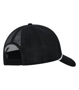 ATC™ EVERYDAY COTTON TWILL 5-PANEL TRUCKER ROPE CAP in Black/Black/White