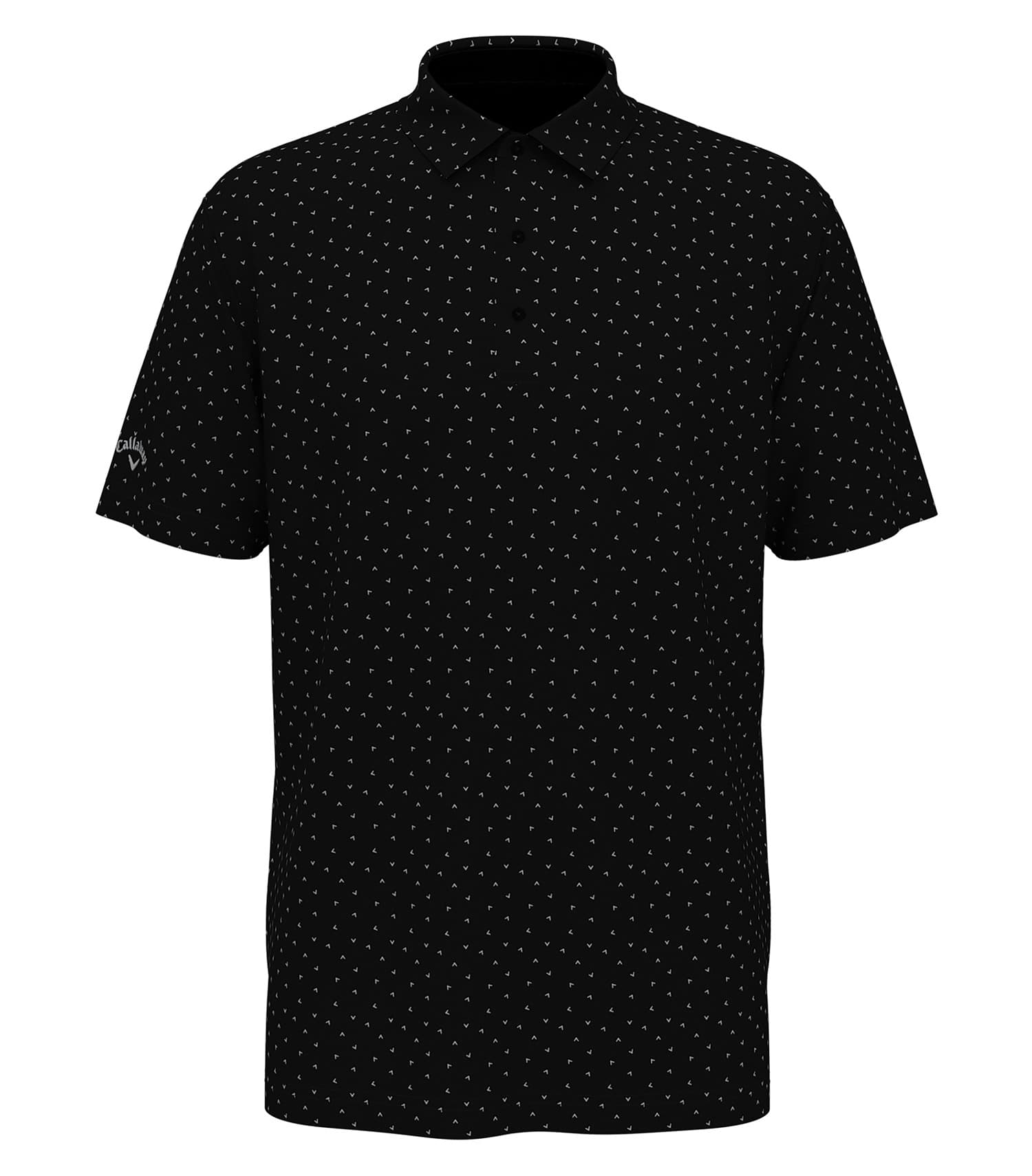 CALLAWAY MICRO CHEV PRINT POLO