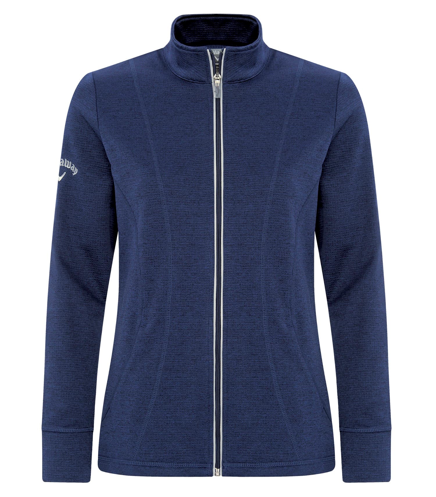 DISCONTINUED CALLAWAY WAFFLE FLEECE FULL ZIP LADIES' JACKET