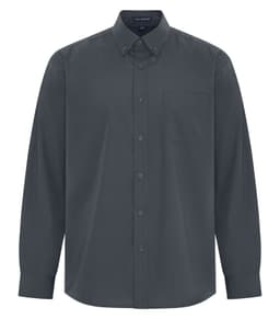 COAL HARBOUR&reg; EVERYDAY EASY CARE LONG SLEEVE WOVEN SHIRT in Iron Grey