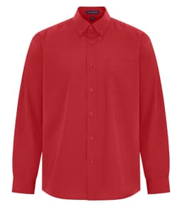 COAL HARBOUR&reg; EVERYDAY EASY CARE LONG SLEEVE WOVEN SHIRT in Red