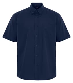 COAL HARBOUR&reg; EVERYDAY EASY CARE SHORT SLEEVE WOVEN SHIRT in True Navy