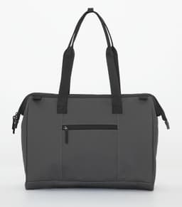 COAL HARBOUR® BOARDROOM GLADSTONE TOTE BAG. 19.2L in Iron Grey
