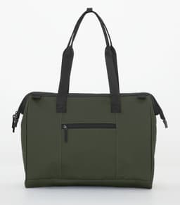 COAL HARBOUR® BOARDROOM GLADSTONE TOTE BAG. 19.2L in Olive Green