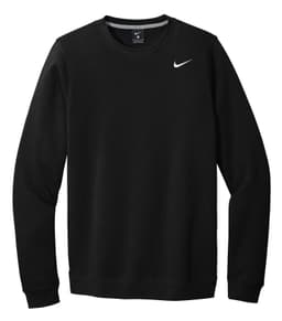 DISCONTINUED NIKE CLUB FLEECE CREW in Black