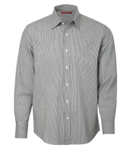 DISCONTINUED COAL HARBOUR® MINI STRIPE STRETCH WOVEN SHIRT in Black