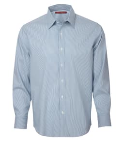 DISCONTINUED COAL HARBOUR® MINI STRIPE STRETCH WOVEN SHIRT in Moonlight Blue