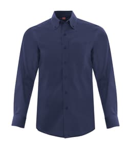 COAL HARBOUR® EVERYDAY LONG SLEEVE WOVEN SHIRT in True Navy
