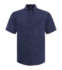 COAL HARBOUR® EVERYDAY SHORT SLEEVE WOVEN SHIRT in True Navy