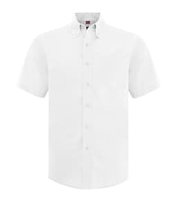 EVERYDAY SHORT SLEEVE WOVEN SHIRT in White