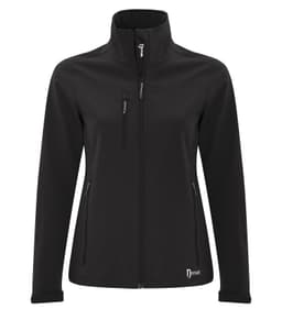 DRYFRAME® STRATA TECH WATER REPELLENT SOFT SHELL LADIES' JACKET view 1